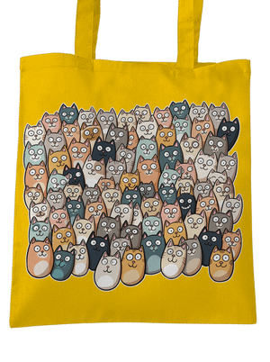 Találd meg az ördögöt táska Sunflower