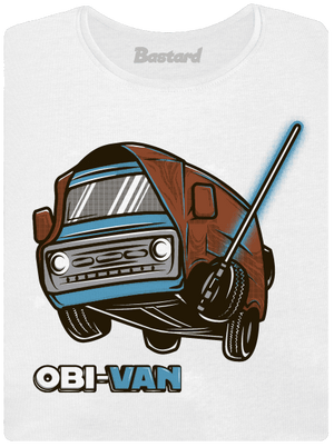 Obi Van prémium női póló White