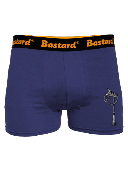 A zuhanny alatt boxeralsó Blue Navy