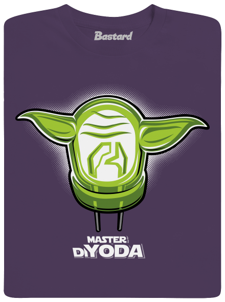 Master DiYoda férfi póló Urban Purple
