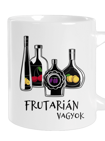Frutarián nagy bögre White