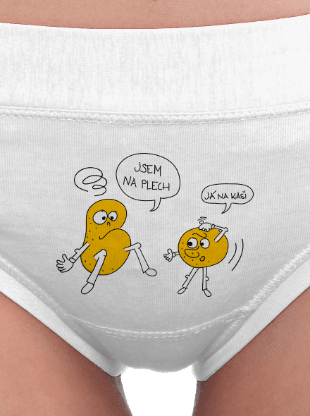 Részeg krumpli női bugyik White