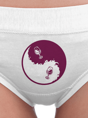 Yin Yang bor női bugyik White
