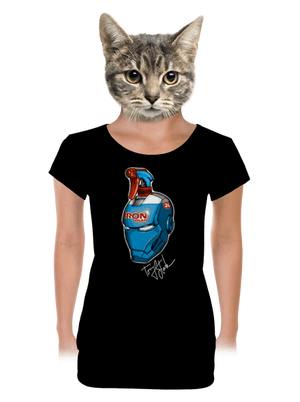 női póló elasztikus alsó szegéllyel