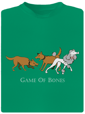Game of Bones gyerek sport póló Kelly Green Mal