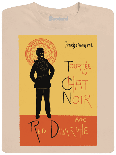 Le Chat Noir férfi póló Sand
