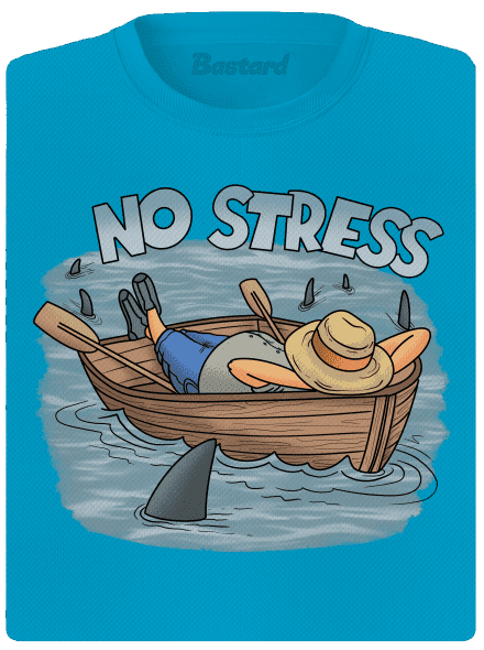 No stress női sportpóló Blue Atol