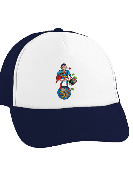 Supermachoman teherautós sapka French Navy cap