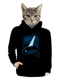 női kenguruzsebes pulóver