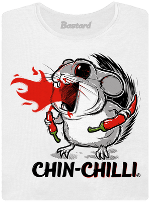 Chinchilli prémium női póló White