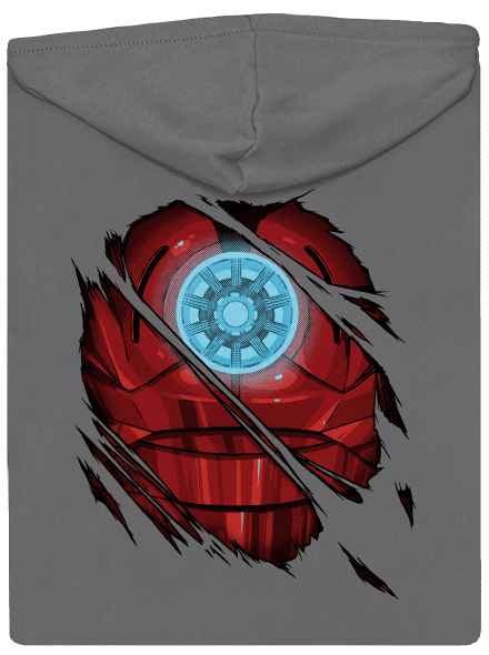Ironman cipzáras női pulóver Steel Gray