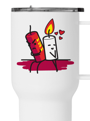 TNT termosz bögre White