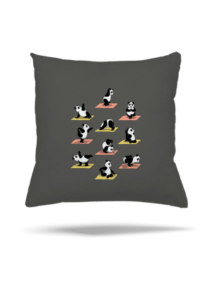 Panda jóga párna Gray Pol