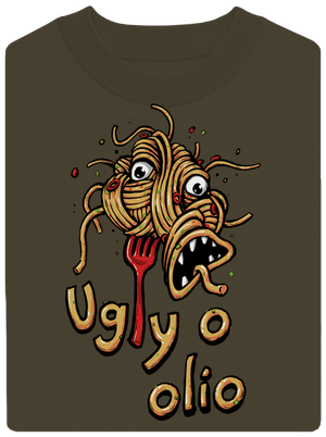 Ugly o olio unisex crewneck Urban Khaki