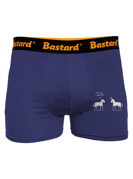 Pornókürt boxeralsó Blue Navy