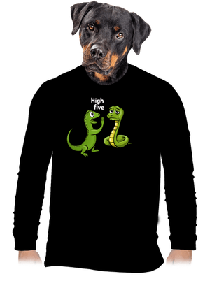 férfi hosszú ujjú póló