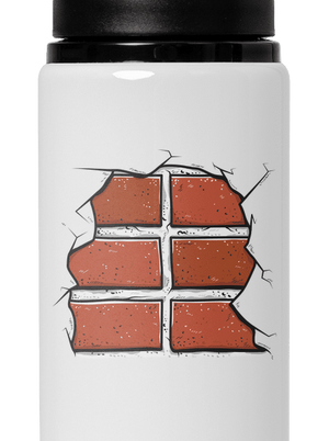 Téglák kulacs White