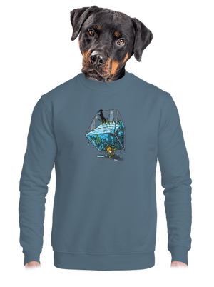  unisex crewneck Nordic Blue