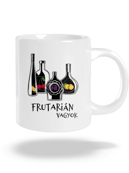 Frutarián nagy bögre White