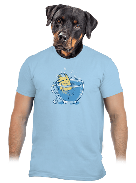 Lazítás férfi póló Sky Blue