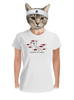 Chardonnay matrix női sportpóló White