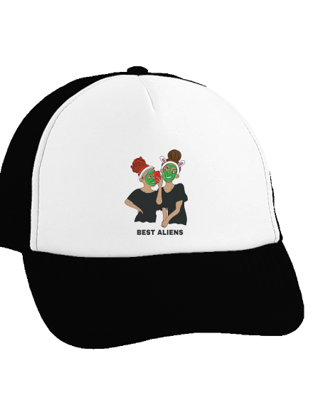Best aliens teherautós sapka Black cap