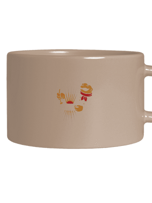 Stellar bakery macaron bögre Brown Macaron