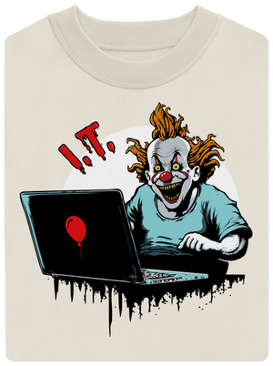 I.T. Clown unisex crewneck Off White
