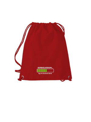 Gondolkodom hátizsák Red Mal