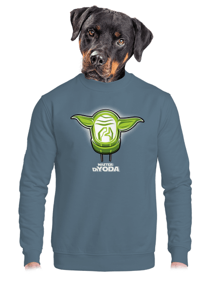 Master DiYoda unisex crewneck Nordic Blue