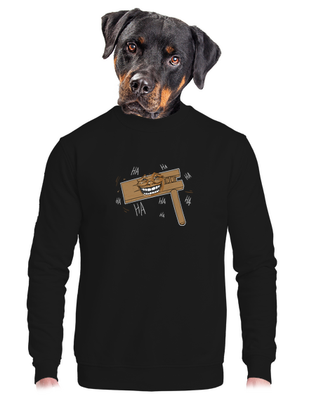 Racsnis unisex crewneck Black