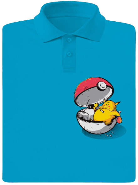 Pokémonnak annyi férfi pólóingek Blue Atol
