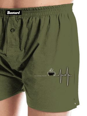 Coffee help férfi alsó nadrág Khaki