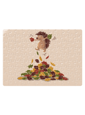 A levelek öröme kirakós White