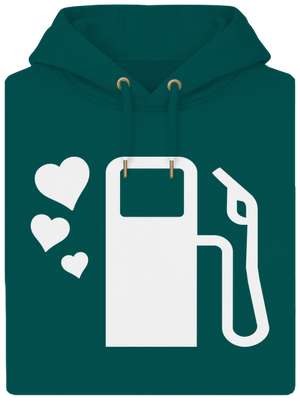 Tele kérem unisex prémium pulóver Emerald Green