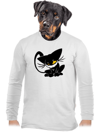 férfi hosszú ujjú póló