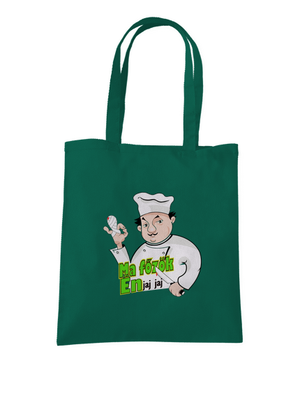 Ma főzök én táska Bottle Green