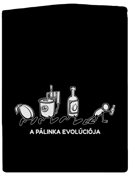  cipzáras férfi pulóver Black