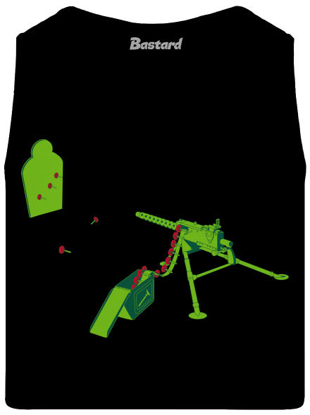 LMG training férfi trikó Black