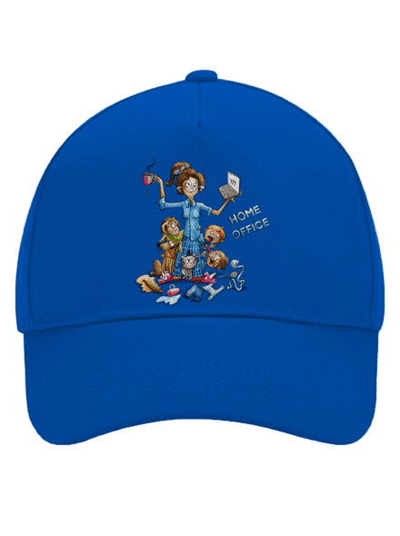 Anyukák home office baseballsapka Bright Royal