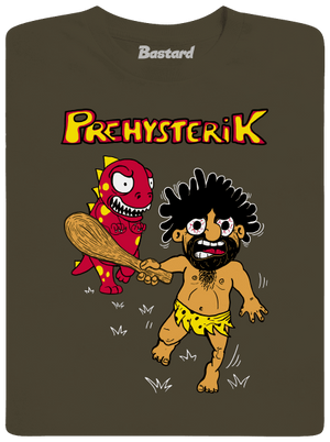 Prehysterik férfi hosszú ujjú póló Urban Khaki