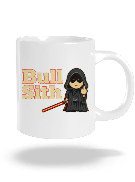 Bull sith nagy bögre White