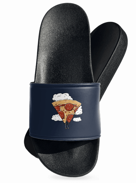 Pizza ejtőernyős papucs Navy
