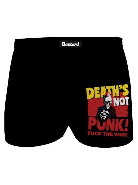 Death's not punk férfi alsó nadrág Black