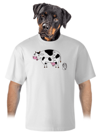 unisex túlméretezett póló