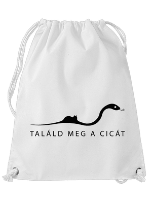 Találd meg a cicát hátizsák White