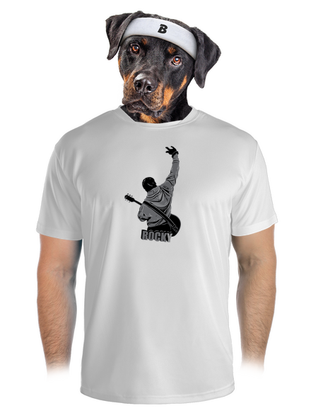 Rocky férfi sportpóló White