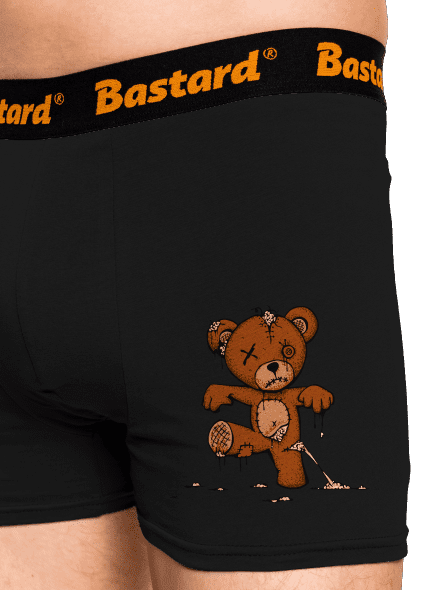 Zombie Teddy boxeralsó Black