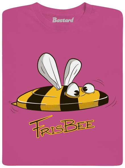 Frisbee gyerek póló Fuchsia