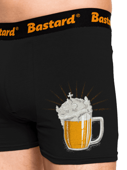 Sörkirály boxeralsó Black